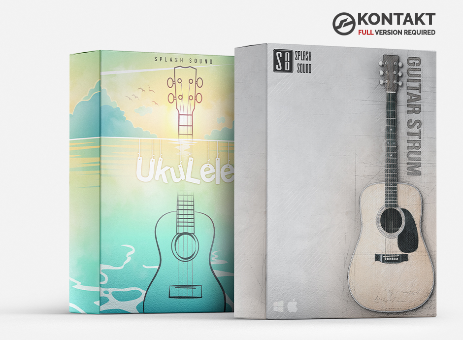 Product box of the Acoustic Bundle for KONTAKT